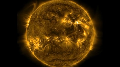 The image of the Sun is posted by Nasa on Instagram. (Instagram/@nasa)