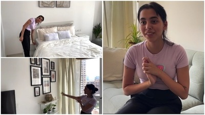Aaliyah Kashyap has shared a tour of her new home on her channel. Aaliyah Kashyap has shared a tour of her new home on her channel.