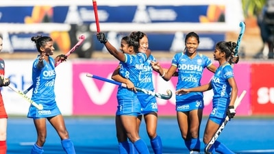 Indian players in action during Junior Hockey WC. (Hockey India)