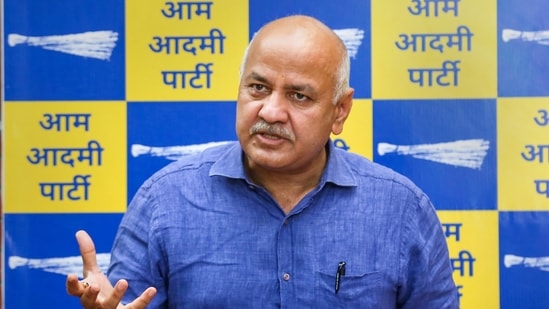 Deputy chief minister Manish Sisodia.(PTI)