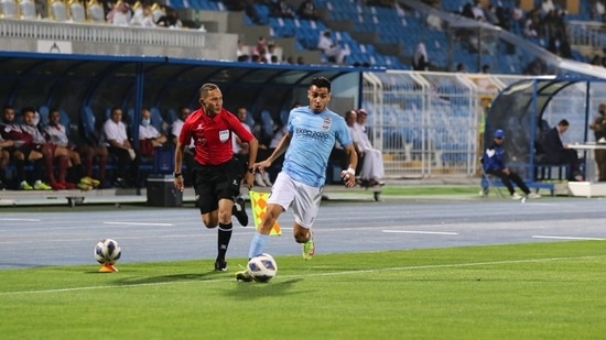 Still from Mumbai City FC's AFC Champions League game.