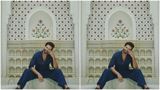 For footwear, Shahid opted for formal shoes from the house of Christian Louboutin.(Instagram/@shahidkapoor)