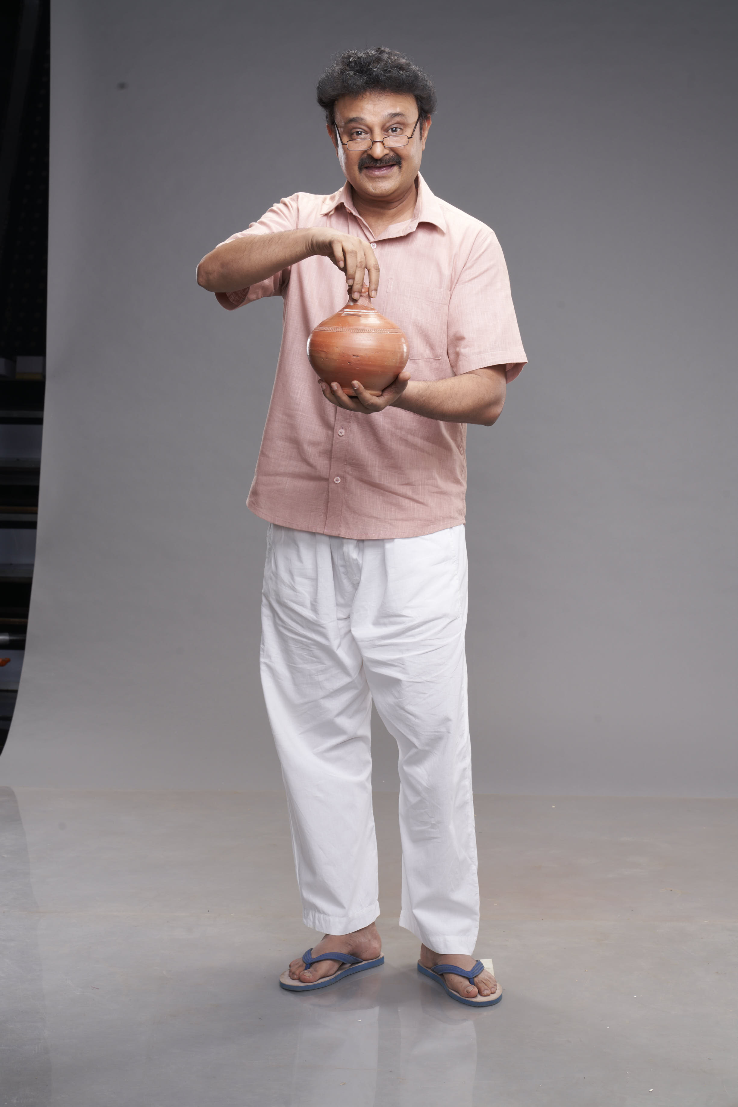 Jameel Khan plays the family patriarch Santosh Mishra in the show. Jameel Khan plays the family patriarch Santosh Mishra in the show.