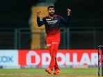 Wanindu Hasaranga of Royal Challengers Bangalore(PTI) Wanindu Hasaranga of Royal Challengers Bangalore(PTI)