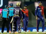 Still from Delhi Capitals' game against Kolkata Knight Riders.(IPL) Still from Delhi Capitals' game against Kolkata Knight Riders.(IPL)