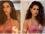 Disha Patani in pink bralette and see-through pants looks glam, Krishna Shroff says 'Servin looks': Check out pics Disha Patani in pink bralette and see-through pants looks glam, Krishna Shroff says 'Servin looks': Check out pics