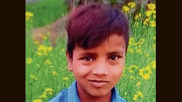 A nine-year-old boy, Pardeep Kumar of Daba Road, who had been missing for six days, was found dead in a vacant plot near Advanced Training Institute (ATI) on Gill Road in Ludhiana. (HT Photo)