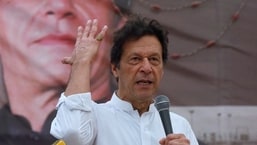 Imran Khan, chairman of the Pakistan Tehreek-e-Insaf.
