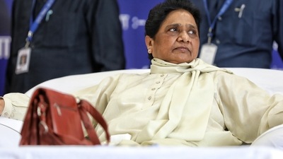 BSP chief Mayawati seen at an event in Uttar Pradesh. (File photo) BSP chief Mayawati seen at an event in Uttar Pradesh. (File photo) 