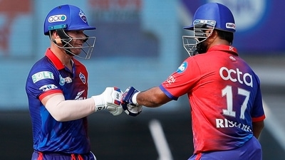 Delhi Capitals Prithvi Shaw and David Warner during the IPL 2022 match between Kolkata Knight Riders and Delhi Capitals (ANI) Delhi Capitals Prithvi Shaw and David Warner during the IPL 2022 match between Kolkata Knight Riders and Delhi Capitals (ANI)