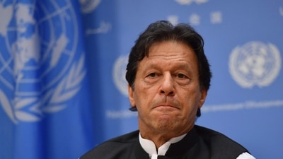 Imran Khan is leaving Pakistan's economy in tatters. economist Atif Mian said.&nbsp; (AFP)