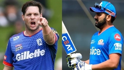 Mitchell McClenaghan; Rohit Sharma Mitchell McClenaghan; Rohit Sharma