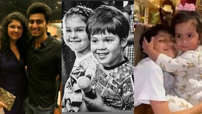Karan Johar shared a picture of his kids Yash and Roohi, Arjun Kapoor chose to share a throwback photo with Anshula Kapoor and Shilpa Shetty shared her kids Viaan and Samisha's video. Karan Johar shared a picture of his kids Yash and Roohi, Arjun Kapoor chose to share a throwback photo with Anshula Kapoor and Shilpa Shetty shared her kids Viaan and Samisha's video.