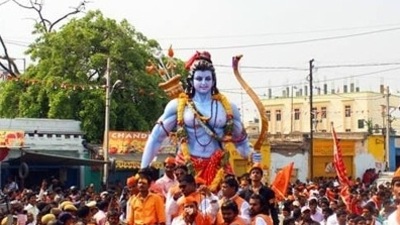Ram Navami is one of the biggest Hindu festivals that marks the birth anniversary of Lord Ram, the seventh avatar of Vishnu. (File)