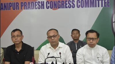 Congress party in Manipur on Sunday strongly opposed the move to make Hindi a compulsory subject in Northeast. (SOURCED.)