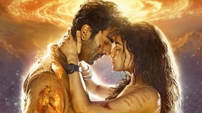 Alia Bhatt and Ranbir Kapoor in Brahmastra. Alia Bhatt and Ranbir Kapoor in Brahmastra.