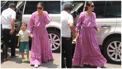 Kareena and Saif welcomed their son Taimur Ali Khan in 2016. The couple also has another son Jehangir Ali Khan, who they welcomed on February 21, 2021. (HT Photo/Varinder Chawla) Kareena and Saif welcomed their son Taimur Ali Khan in 2016. The couple also has another son Jehangir Ali Khan, who they welcomed on February 21, 2021. (HT Photo/Varinder Chawla)