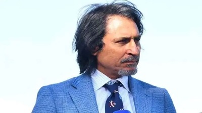 File image of Ramiz Raja. (Twitter) File image of Ramiz Raja. (Twitter)