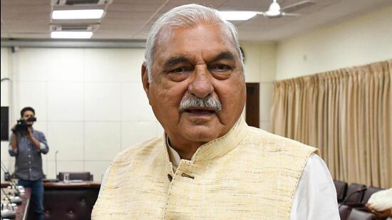 Former Haryana chief minister Bhupinder Singh Hooda said every section of the state is suffering because of the policies of the government. (ANI file photo)