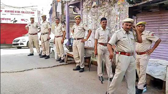 The development comes in wake of the recent arson and violence incident that occurred in Rajasthan’s Karauli city. (ANI) The development comes in wake of the recent arson and violence incident that occurred in Rajasthan’s Karauli city. (ANI)