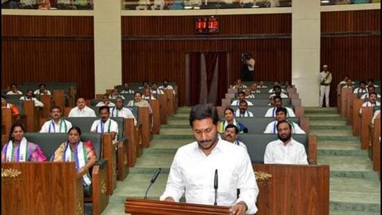 The cabinet list was announced on Sunday by YSR Congress Party (YSRCP) president and Andhra Pradesh chief minister Y S Jagan Mohan Reddy, even as the discussions to finalise the names, balancing caste and regional equations, went on till the last minute, said an official privy to the matter. (ANI)