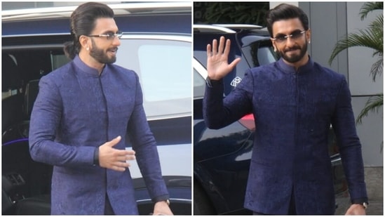 HELLO! India - Ranveer Singh rocked a light blue suit with