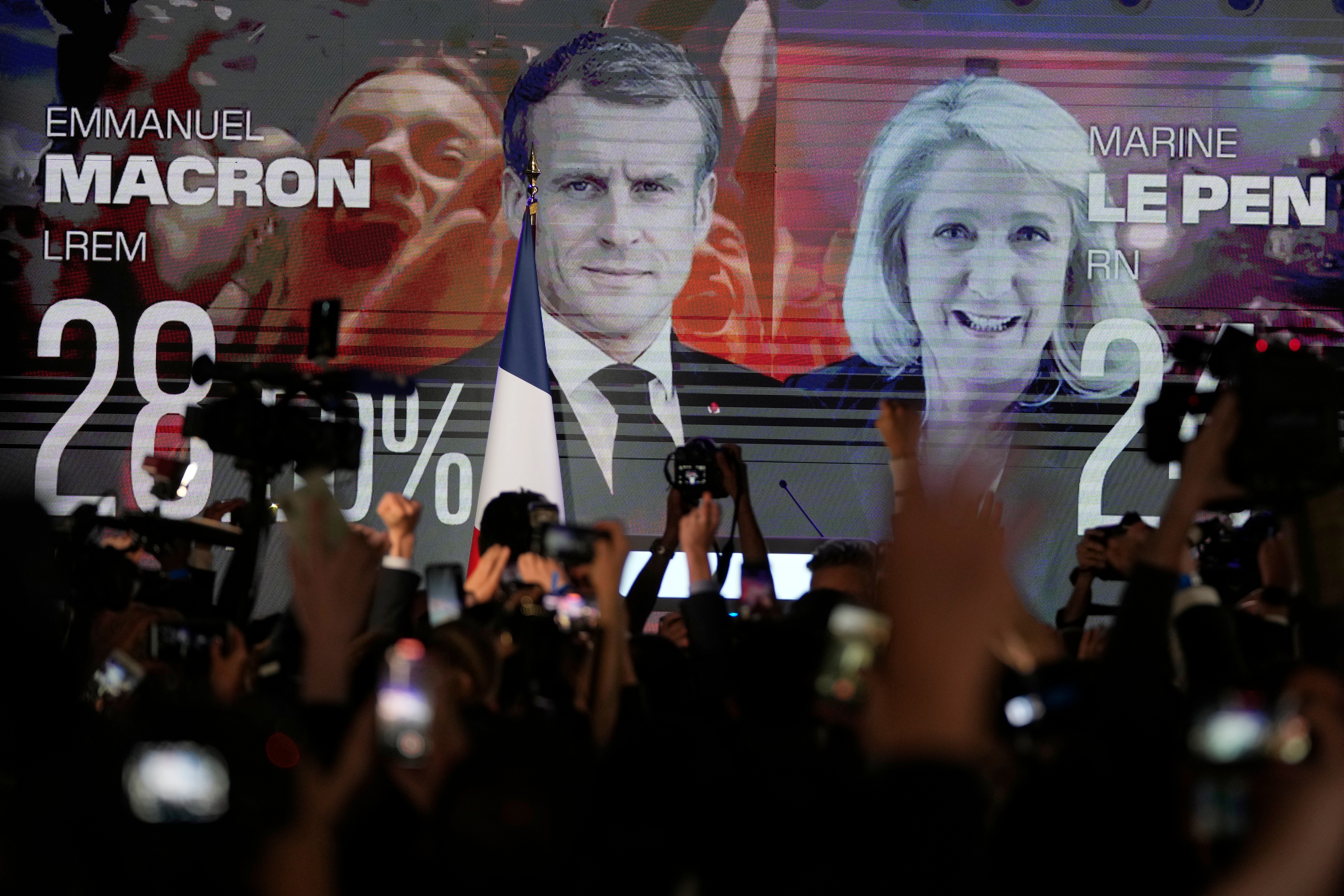 In 2017, there was a run-off between Macron and Le Pen in the second round, which the former won handsomely. The run-off on April 24 may thus seem like a repeat of the last elections in 2017. (AP) In 2017, there was a run-off between Macron and Le Pen in the second round, which the former won handsomely. The run-off on April 24 may thus seem like a repeat of the last elections in 2017. (AP)