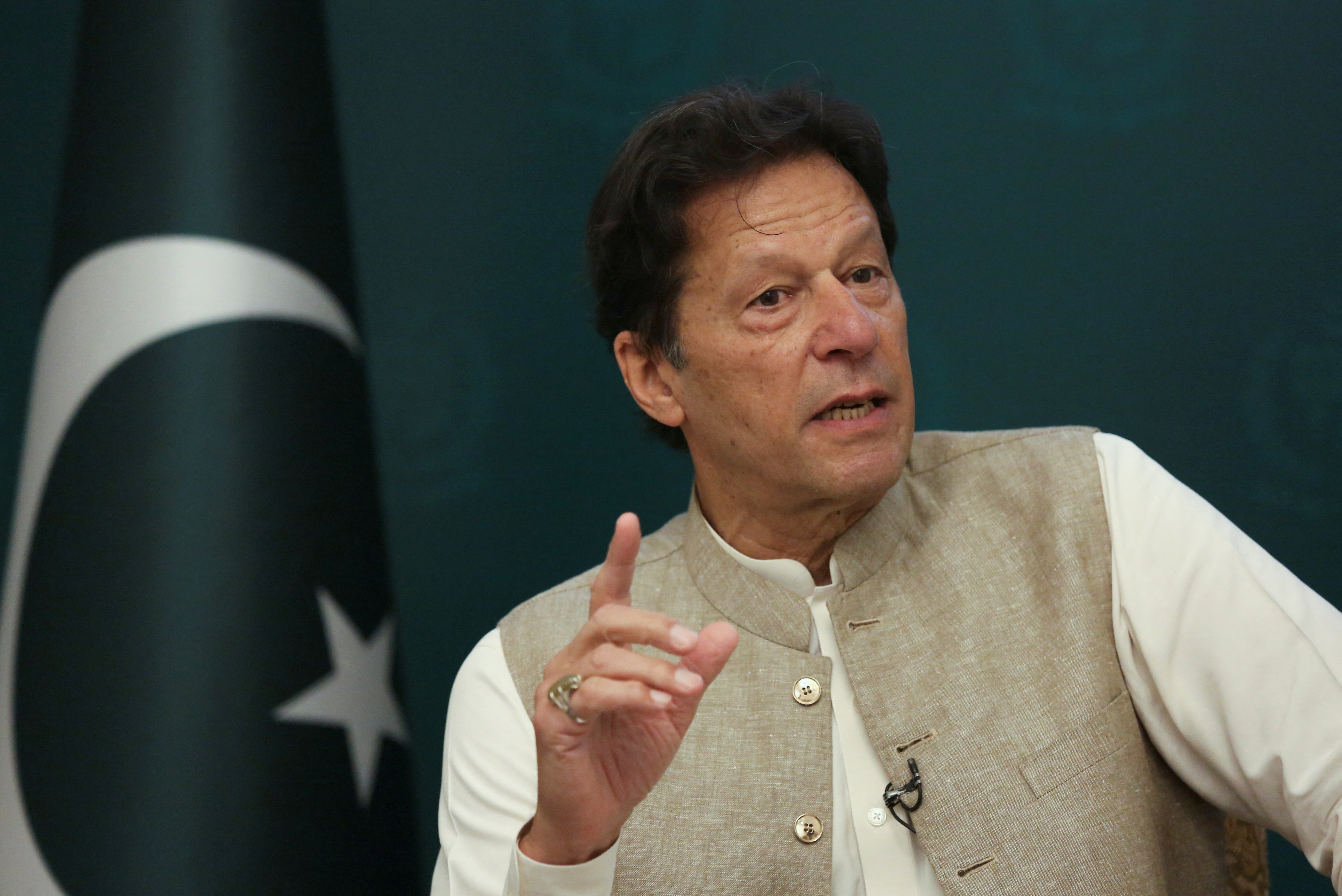 A charismatic leader who continues to draw huge crowds and to rally the youth, Mr Khan’s performance in delivering on those promises was dismal.&nbsp; (Reuters)