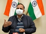 Delhi health minister Satyendar Jain&nbsp;