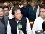 Ousted Pakistani prime minister Imran Khan. (AFP file) Ousted Pakistani prime minister Imran Khan. (AFP file)