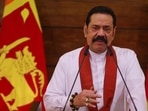Sri Lankan Prime Minister Mahinda Rajapaksa.