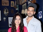 Tejasswi Prakash poses with BF Karan Kundrra. Tejasswi Prakash poses with BF Karan Kundrra.