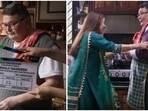 Farhan Akhtar has shared a behind-the-scenes video from Sharmaji Namkeen sets.