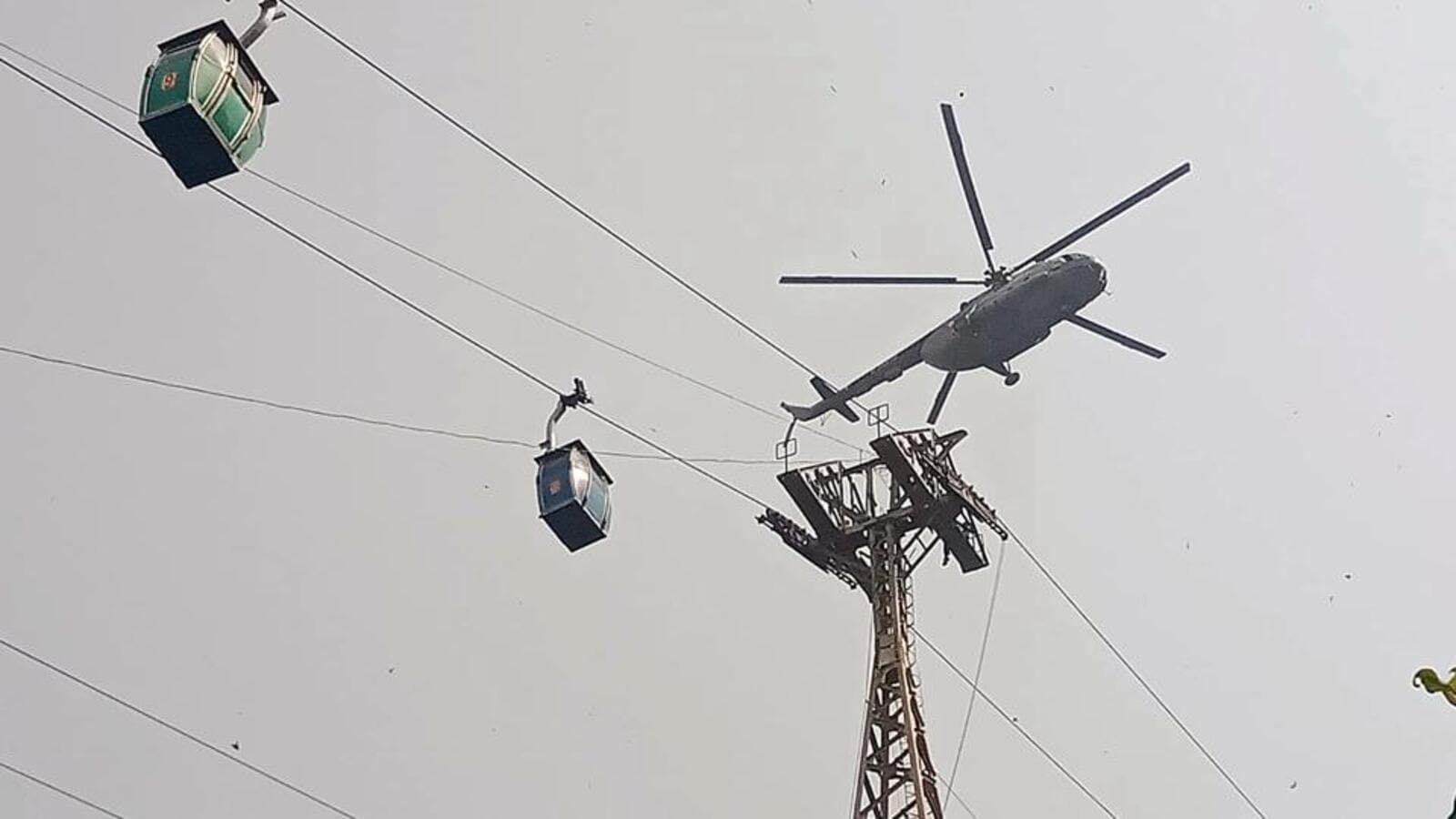 2 dead, 15 stuck on Jharkhand ropeway