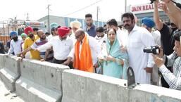 Gogi said to ensure that no accidents take place with the opening of this road cut, Ludhiana MC officials have been directed to construct speed breakers on both sides.  In addition, the traffic police have been directed to depute personnel at the cut on a permanent basis.  (HT PHOTO)