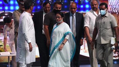 Chief minister Mamata Banerjee criticised local media outlets of blowing up ‘minor incidents” that had taken place during Ram Navami celebrations inn West Bengal (Samir Jana/HT Photo) Chief minister Mamata Banerjee criticised local media outlets of blowing up ‘minor incidents” that had taken place during Ram Navami celebrations inn West Bengal (Samir Jana/HT Photo)