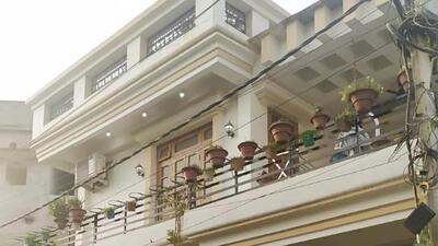 The house of Rupak Kumar in Patna. (HT Photo)