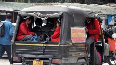 Police station officials said that a case related to rash and negligent driving against the truck driver was being lodged. (REPRESENTATIVE PHOTO)
