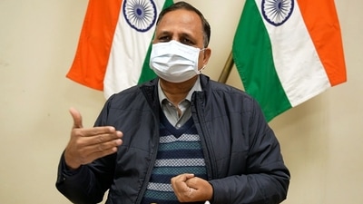 Delhi health minister Satyendar Jain&nbsp; (File Photo / ANI)