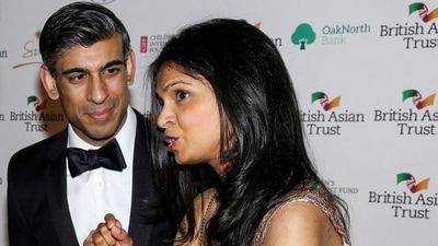 British Chancellor of the Exchequer Rishi Sunak and his wife Akshata Murthy. (Reuters / File Photo)