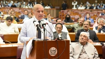 Pakistan prime minister Shehbaz Sharif (Reuters)