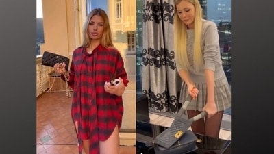 Image grab from the videos posted on Instagram.
