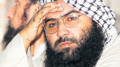 Terrorist group Jaish-e-Mohammed chief Maulana Masood Azhar, and his brothers Abdul Rouf Asghar Alvi and Ammar Alvi, plotted the Pulwama terror attack and guided the JeM terrorists who infiltrated into India, both before and after the attack. (Reuters File Photo) Terrorist group Jaish-e-Mohammed chief Maulana Masood Azhar, and his brothers Abdul Rouf Asghar Alvi and Ammar Alvi, plotted the Pulwama terror attack and guided the JeM terrorists who infiltrated into India, both before and after the attack. (Reuters File Photo)
