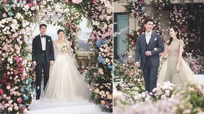 Hyun Bin and Son Ye-jin got married in March. Hyun Bin and Son Ye-jin got married in March.