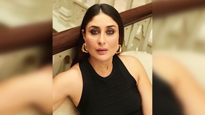 Kareena Kapoor accessorised her all-black chic look with chunky chain hoops by Misho Designs. (Instagram/@misho_designs) Kareena Kapoor accessorised her all-black chic look with chunky chain hoops by Misho Designs. (Instagram/@misho_designs)