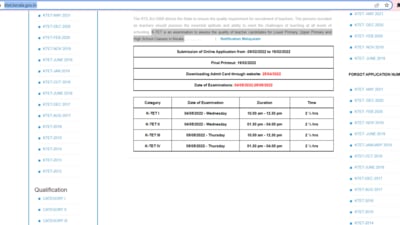 Kerala KTET 2022 dates released at ktet.kerala.gov.in, check details here Kerala KTET 2022 dates released at ktet.kerala.gov.in, check details here