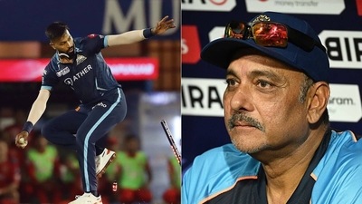 Hardik Pandya; Ravi Shastri