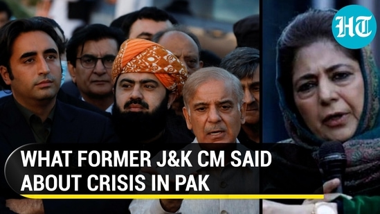 WHAT FORMER J&amp;K CM SAID ABOUT CRISIS IN PAK