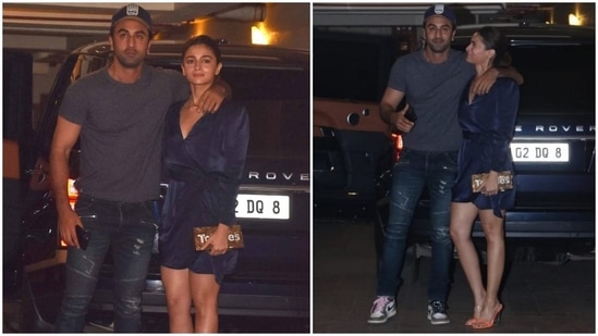 Alia Bhatt and Ranbir Kapoor at Kareena Kapoor and Saif Ali Khan's Christmas bash