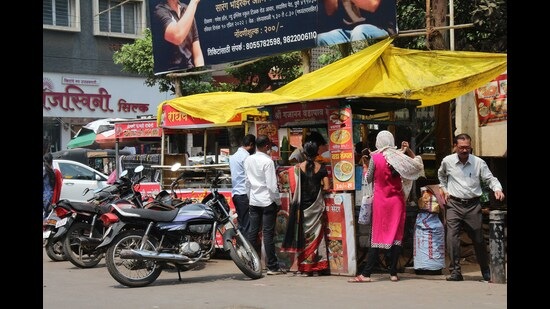 Food prices have increased due to petrol and diesel price hike. (Ravindra Joshi/HT PHOTO)